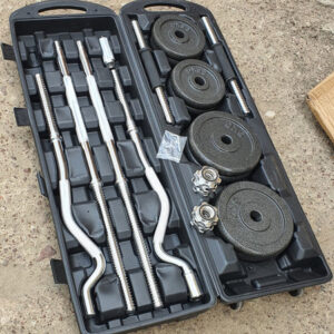 55KG Barbell and Dumbbell Weight Set