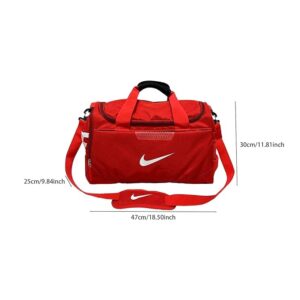 Red Nike Duffel Bag
