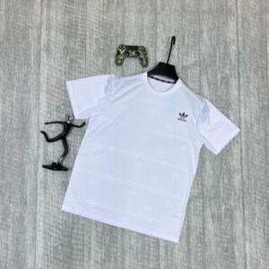 Adidas Originals Engineered 3-Stripes Tee in white