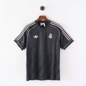 Adidas originals charcoal Real Madrid Lifestyler jersey