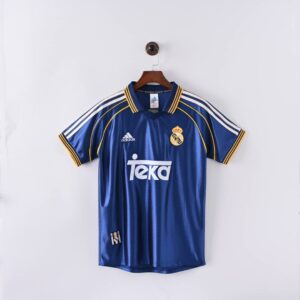 Real Madrid third kit from the 1998-99 season