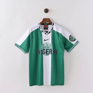Nike Nigeria 1996 vintage home jersey