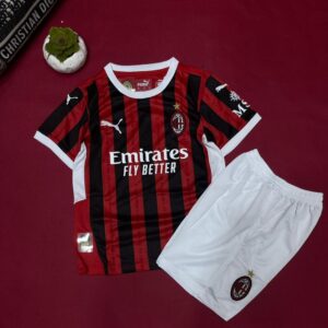 Kids PUMA AC Milan 2024/25 home kit