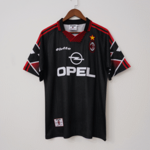 Vintage AC Milan 1997-98 Third Kit Football Jersey.